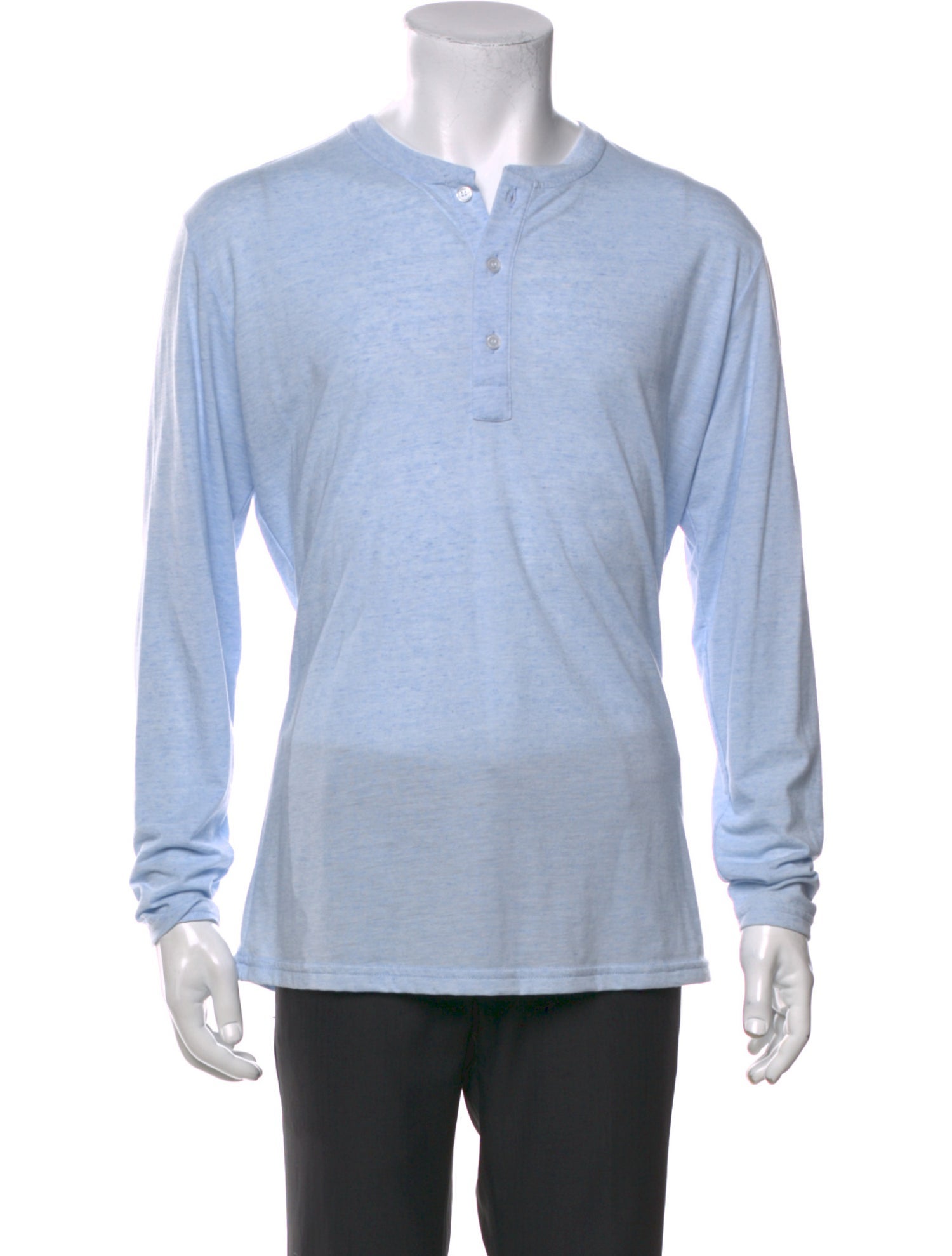 State & Liberty Crew Neck Long Sleeve Henley