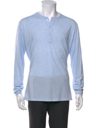 State & Liberty Crew Neck Long Sleeve Henley