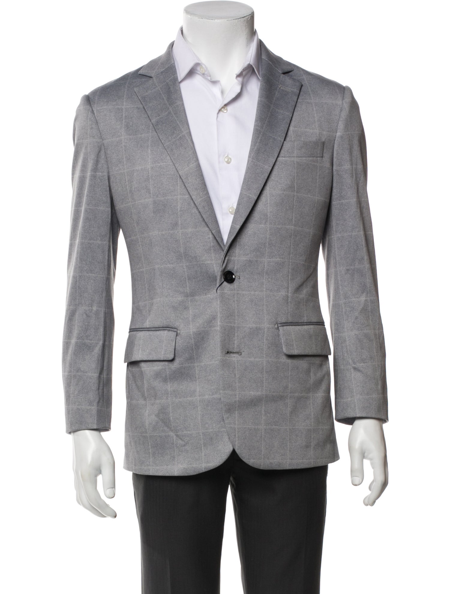 State & Liberty Plaid Print Blazer w/ Tags