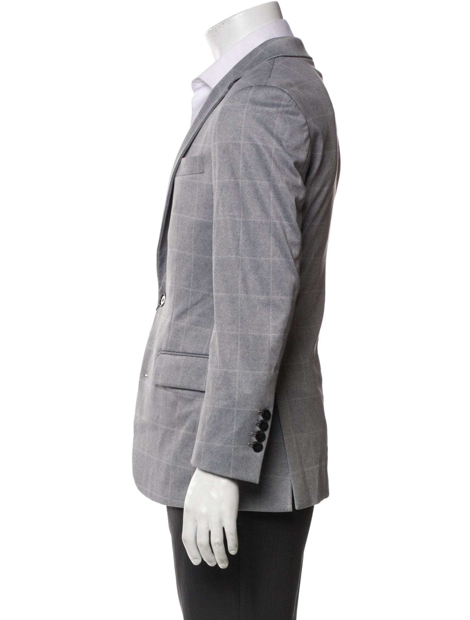 State & Liberty Plaid Print Blazer w/ Tags