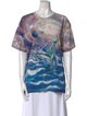 Stockholm Surfboard Club Tie-Dye Print Crew Neck T-Shirt