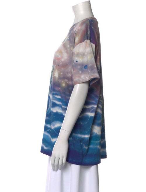 Stockholm Surfboard Club Tie-Dye Print Crew Neck T-Shirt