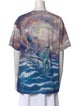 Stockholm Surfboard Club Tie-Dye Print Crew Neck T-Shirt