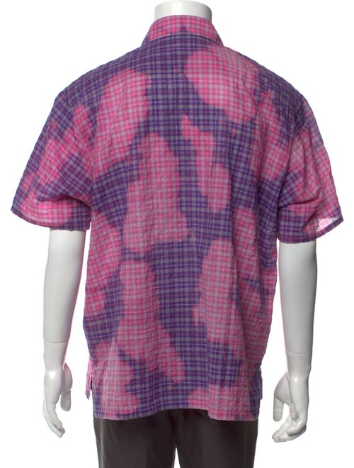 Stockholm Surfboard Club Plaid Print Short Sleeve Shirt
