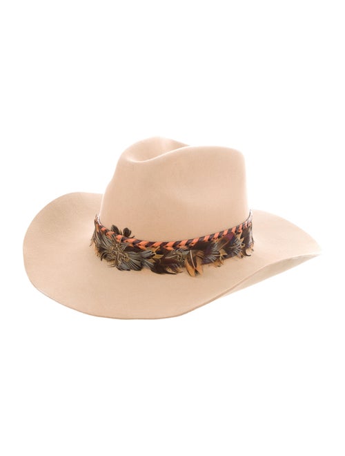Stetson Feather-Trimmed Cowboy hat