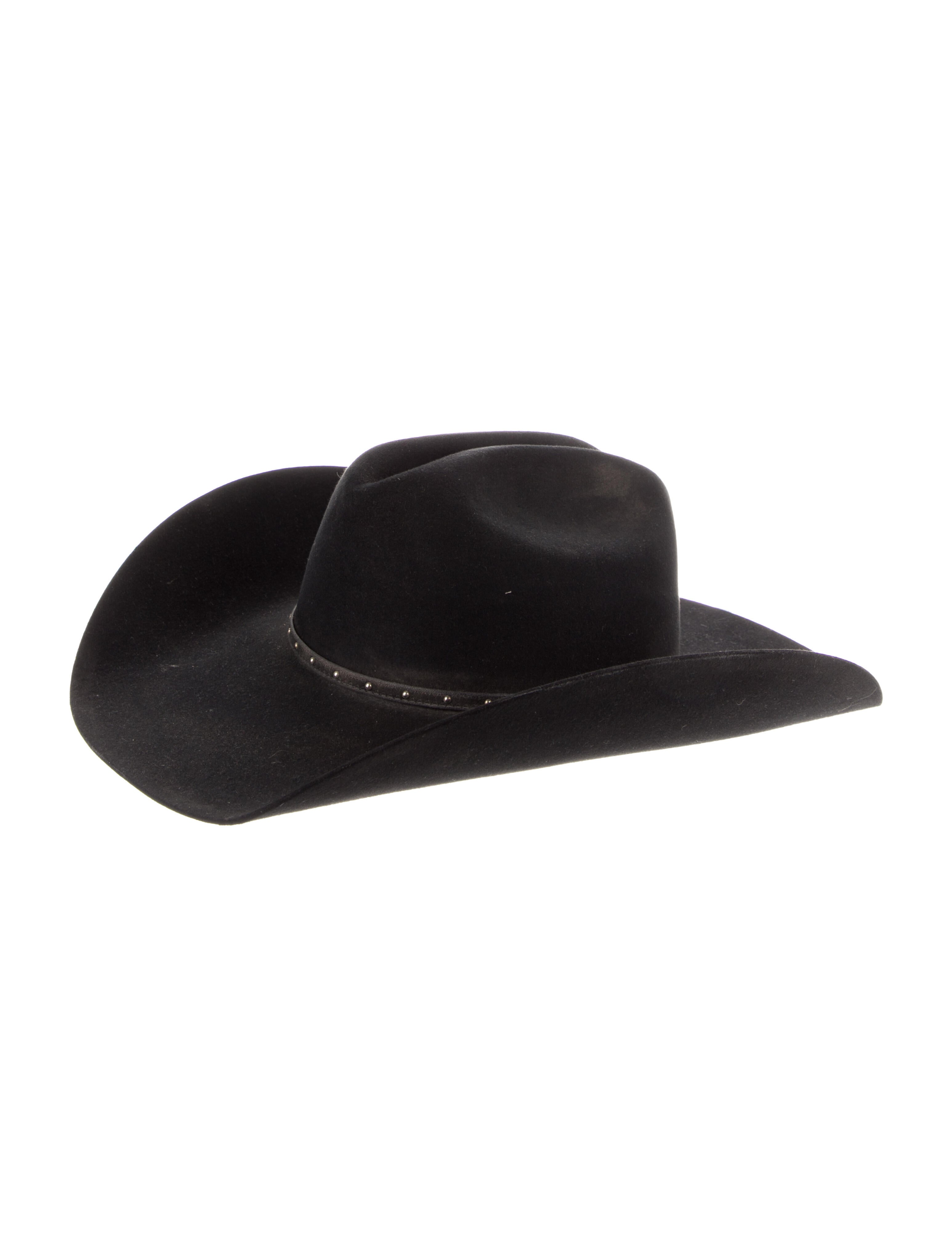 Stetson Felt Cowboy Hat Black Hats, Accessories WSTSN20959 The