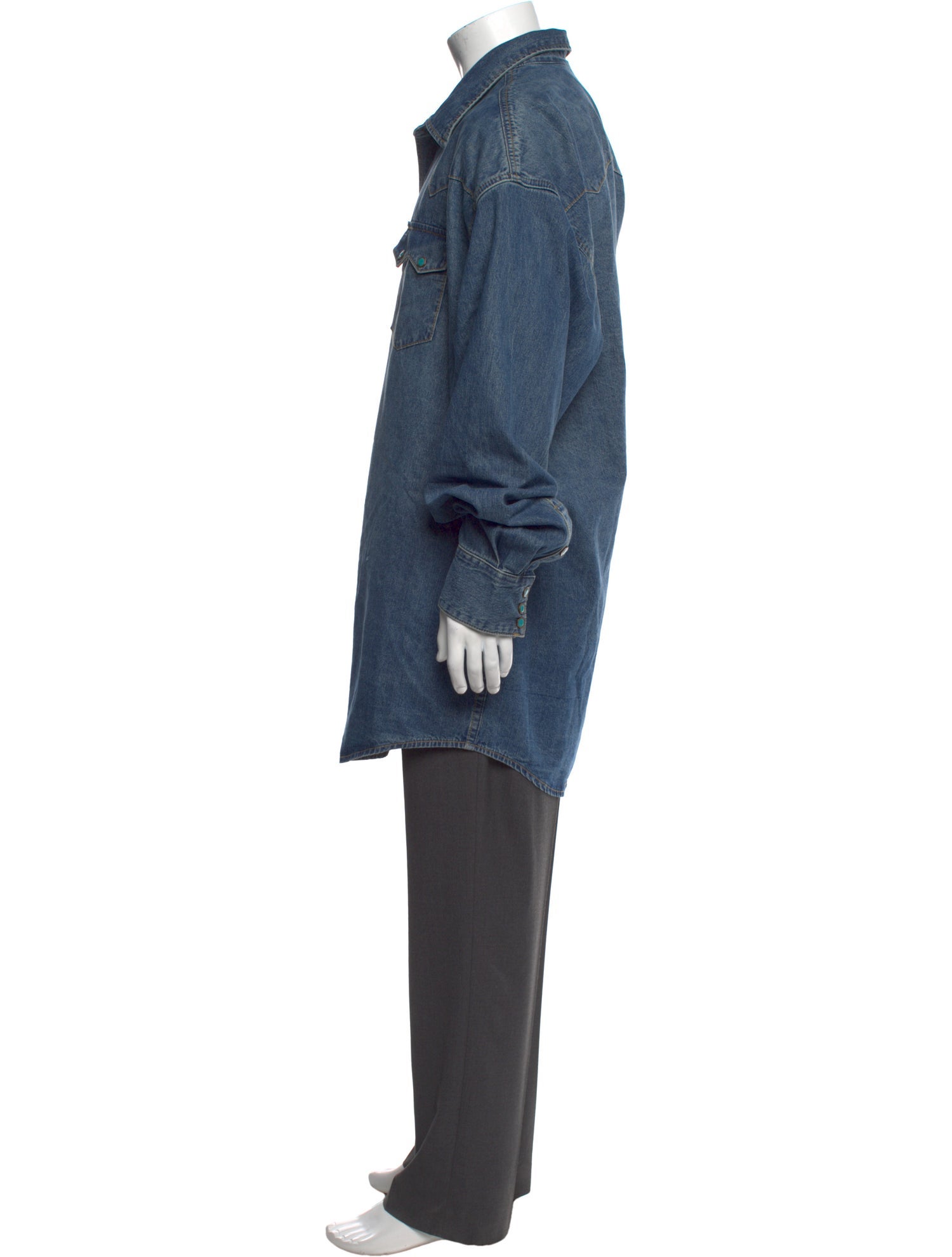 Stetson Long Sleeve Denim Shirt