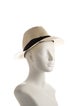 Stetson Straw Woven Fedora Hat