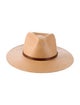 Stetson Woven Hat W/ leather accent
