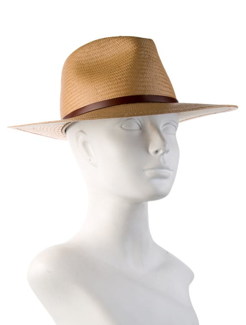 Stetson Woven Hat W/ leather accent