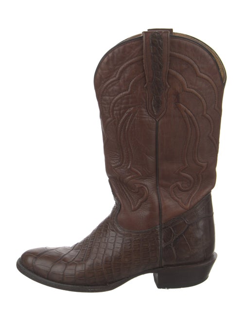 Stetson Leather Western Boots