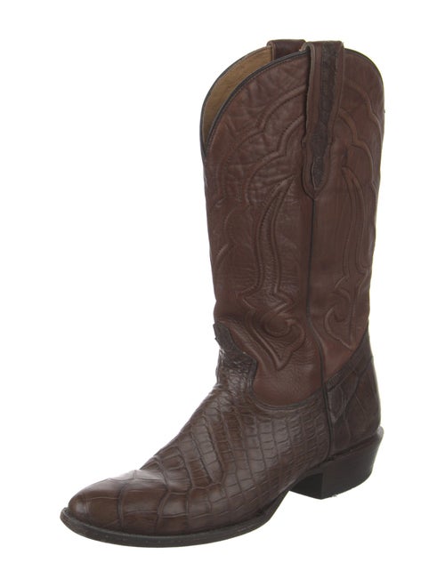 Stetson Leather Western Boots