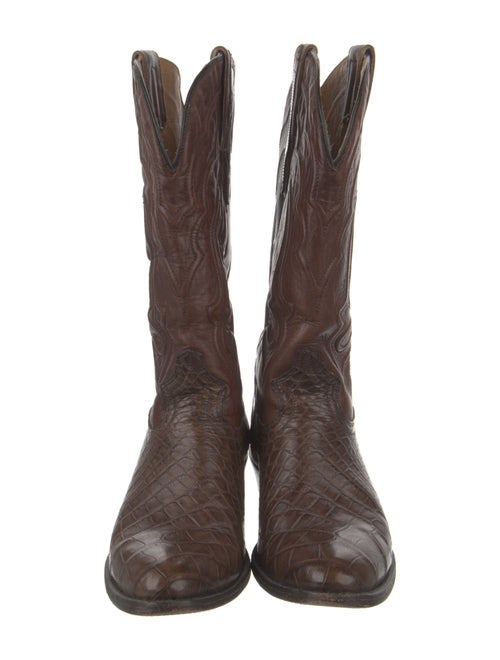 Stetson Leather Western Boots