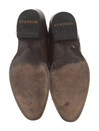 Stetson Leather Western Boots