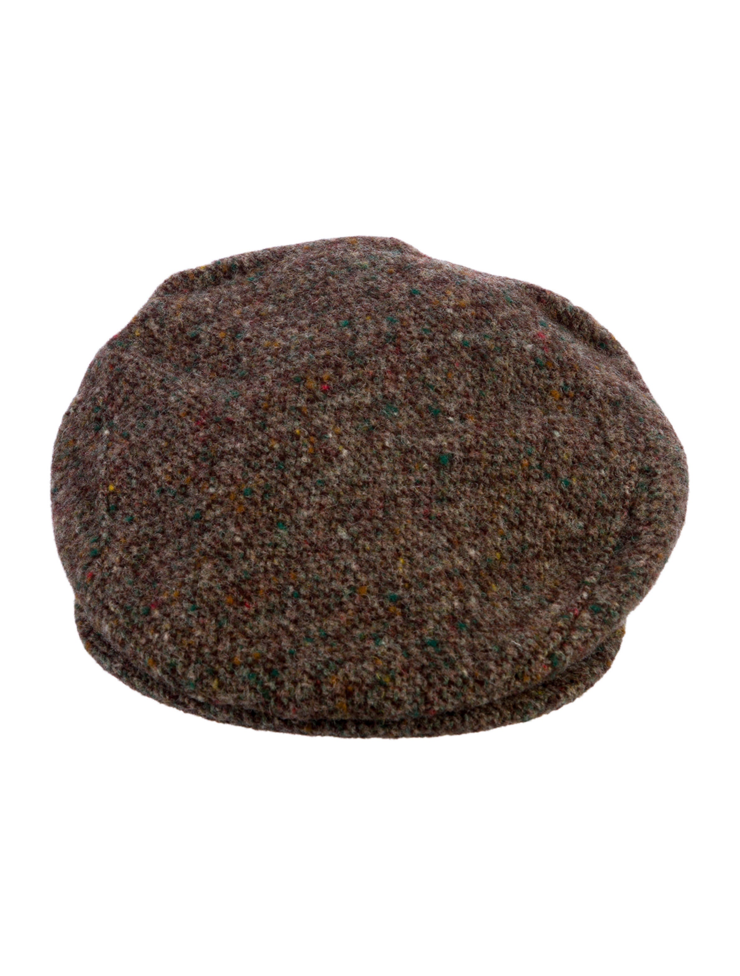 Stetson pattern print newsboy hat