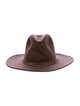 Stetson brown pattern print hat