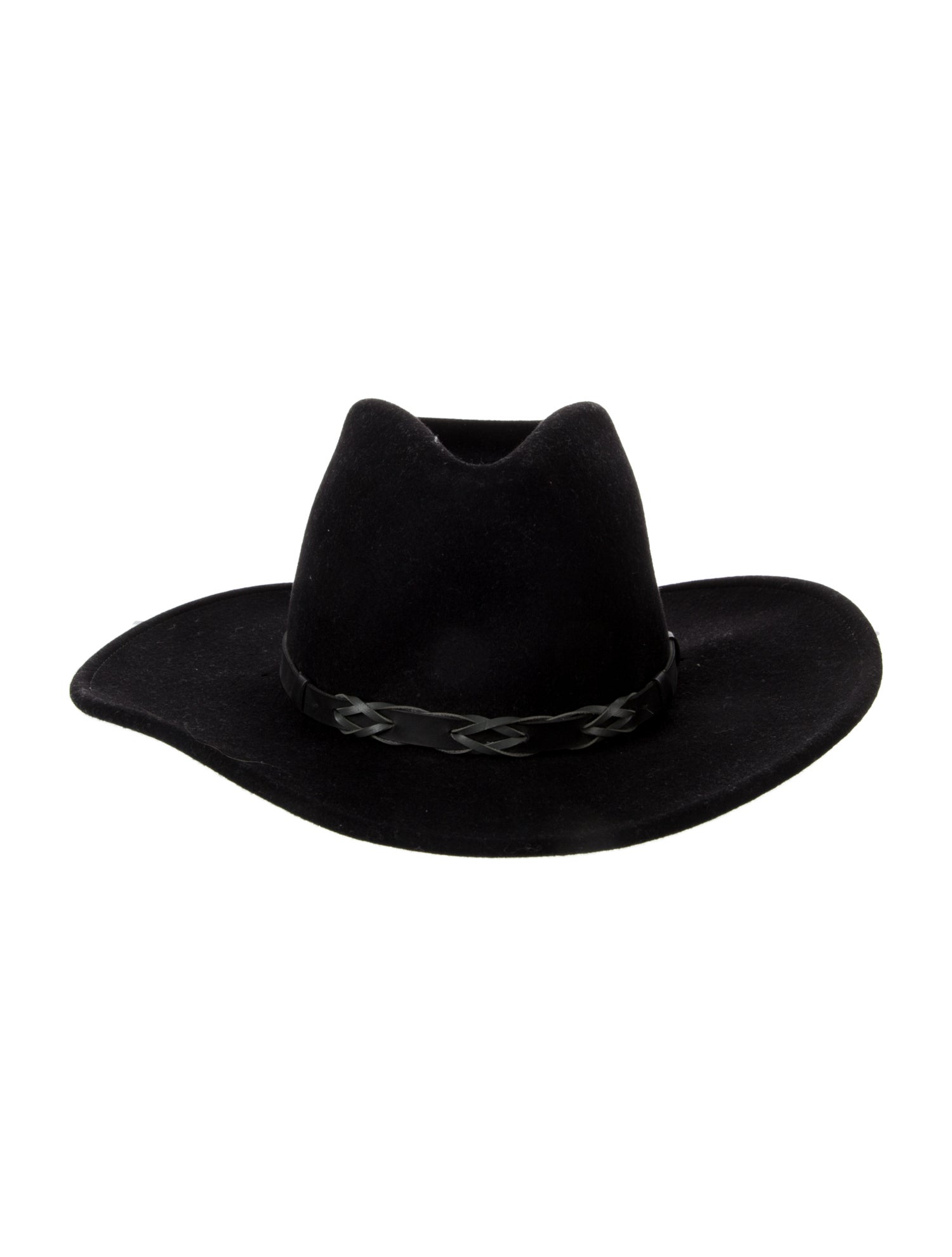 Stetson black wool hat