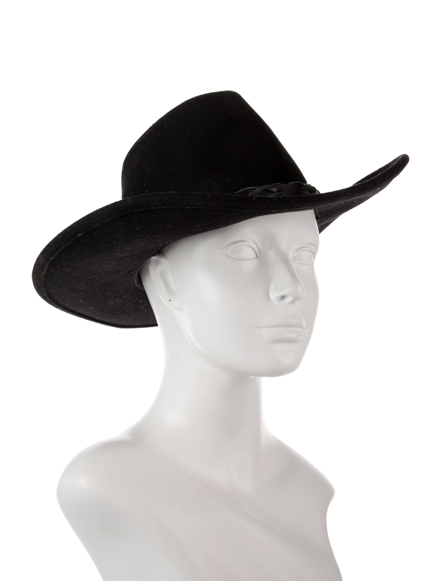 Stetson black wool hat