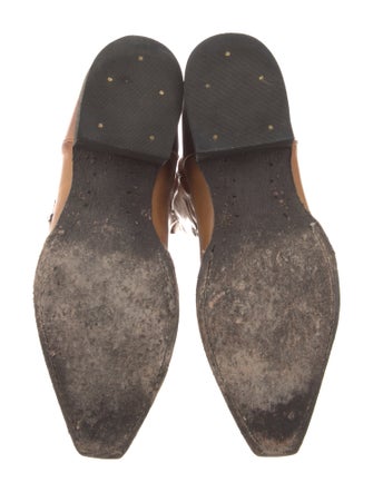 Stetson Suede Colorblock Pattern Western Boots