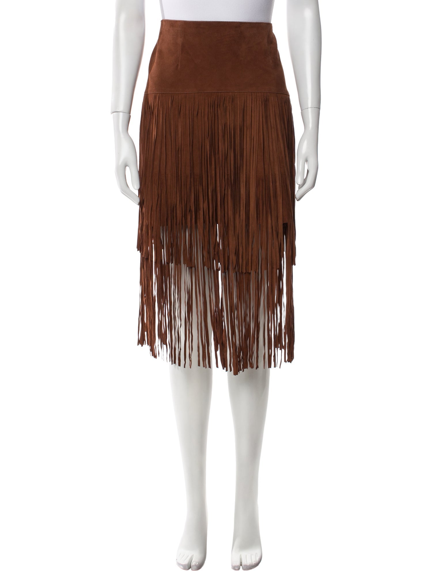 Stetson Leather Knee-Length Skirt