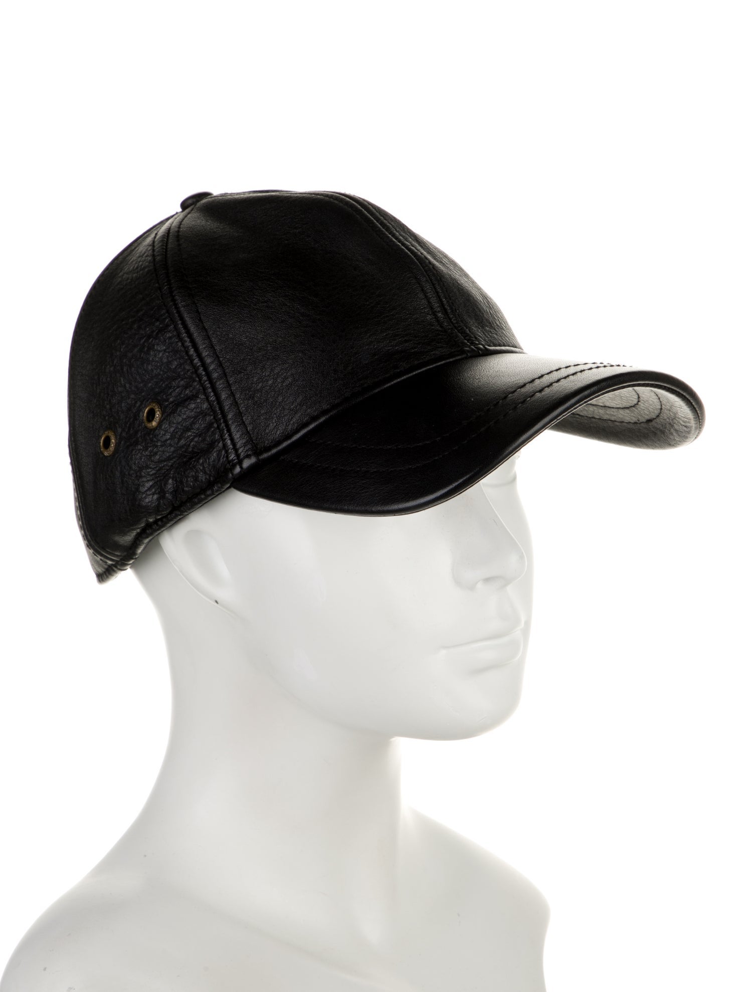 Stetson Women's black leather Stetson hat