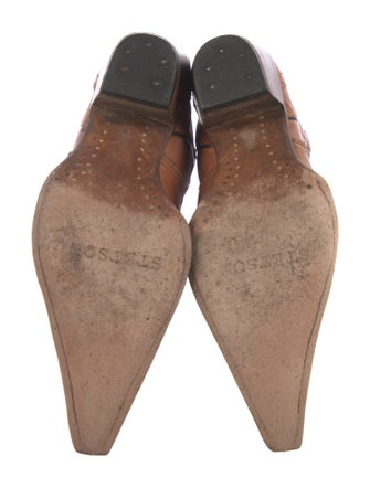 Stetson Leather Patterned Western Boots