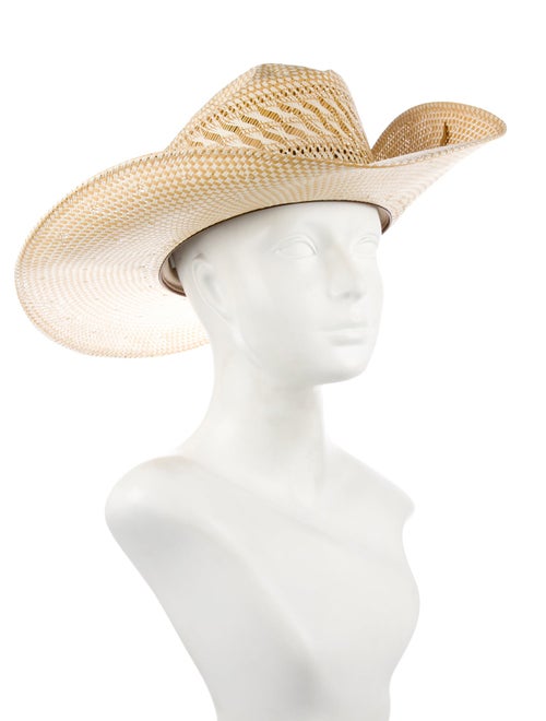 Stetson Patterned Straw Sun Hat
