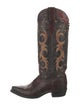 Stetson Leather Patterned Western Boots