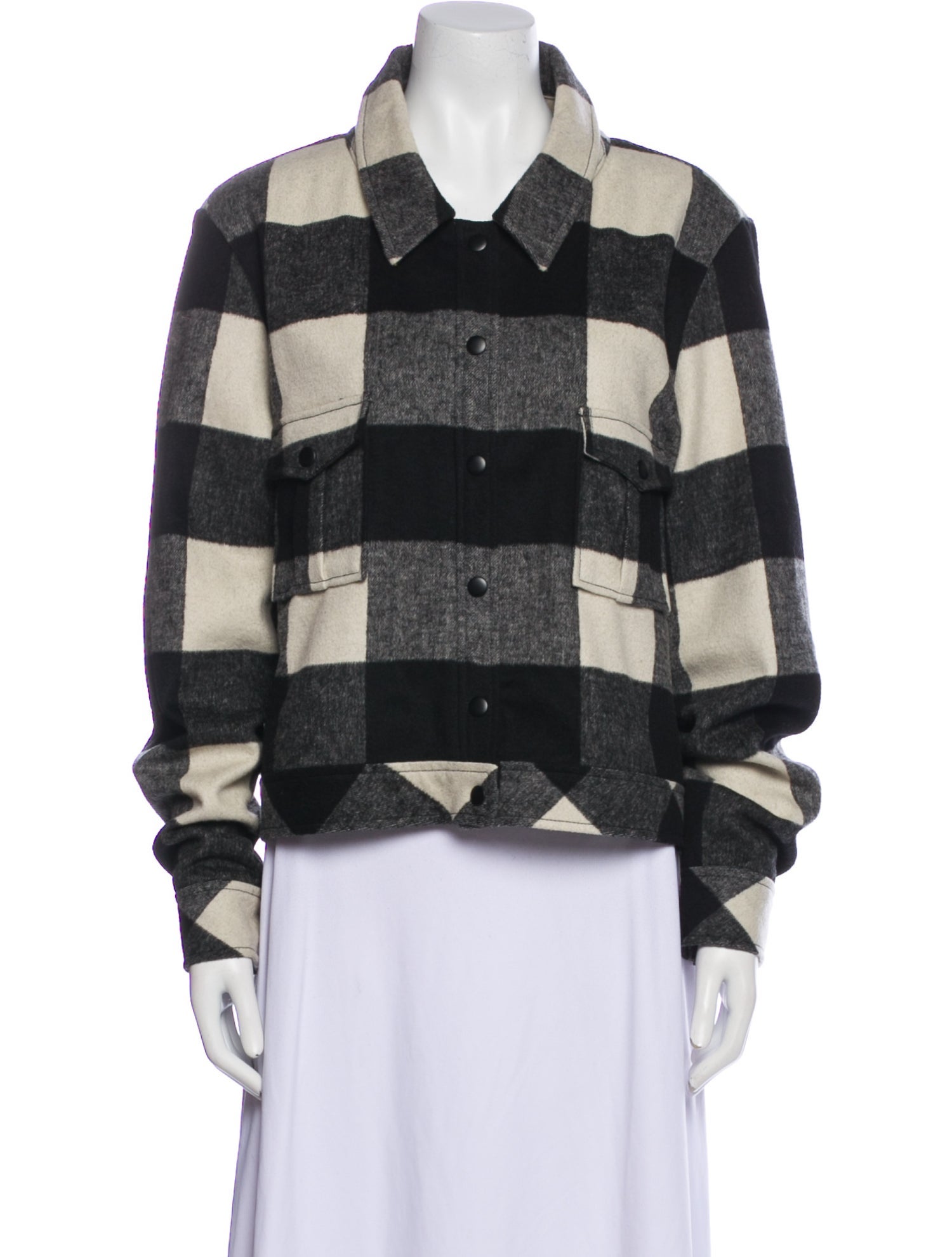 Stetson Plaid Print Jacket