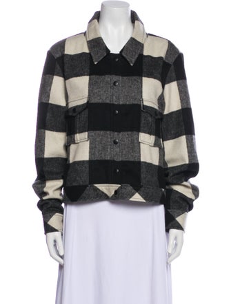 Stetson Plaid Print Jacket