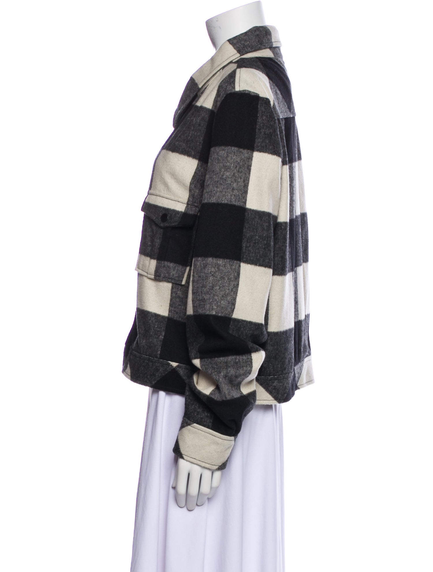 Stetson Plaid Print Jacket