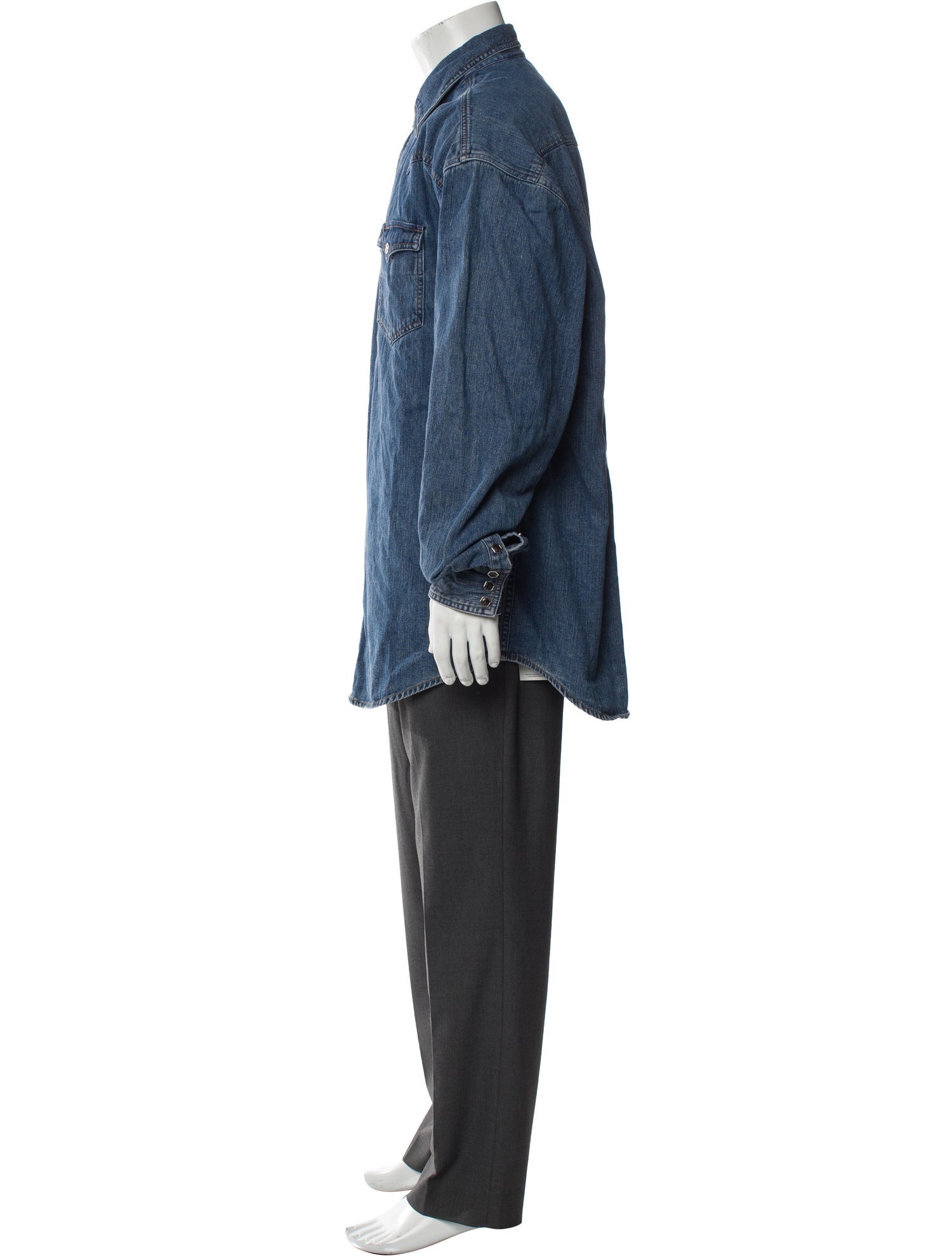 Stetson Long Sleeve Denim Shirt