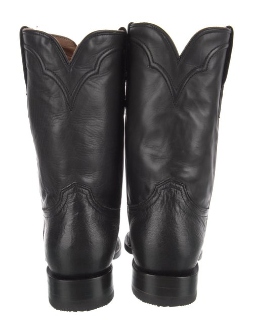 Stetson Leather Moto Boots