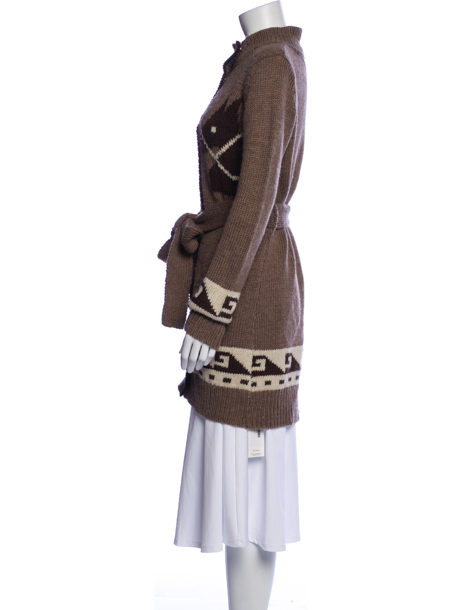 Stetson Printed Mock Neck Sweater