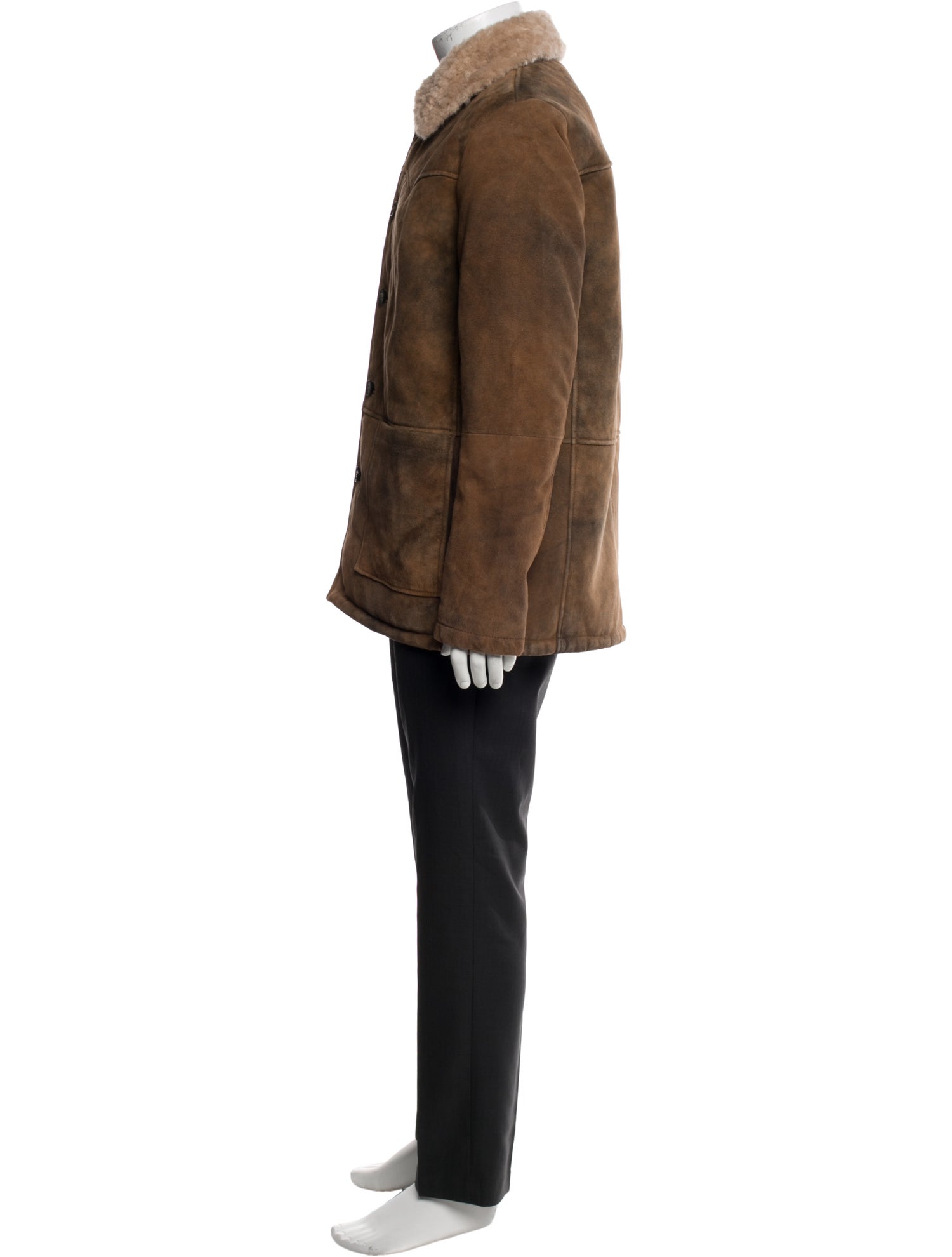 Stetson Leather Overcoat w/ Tags