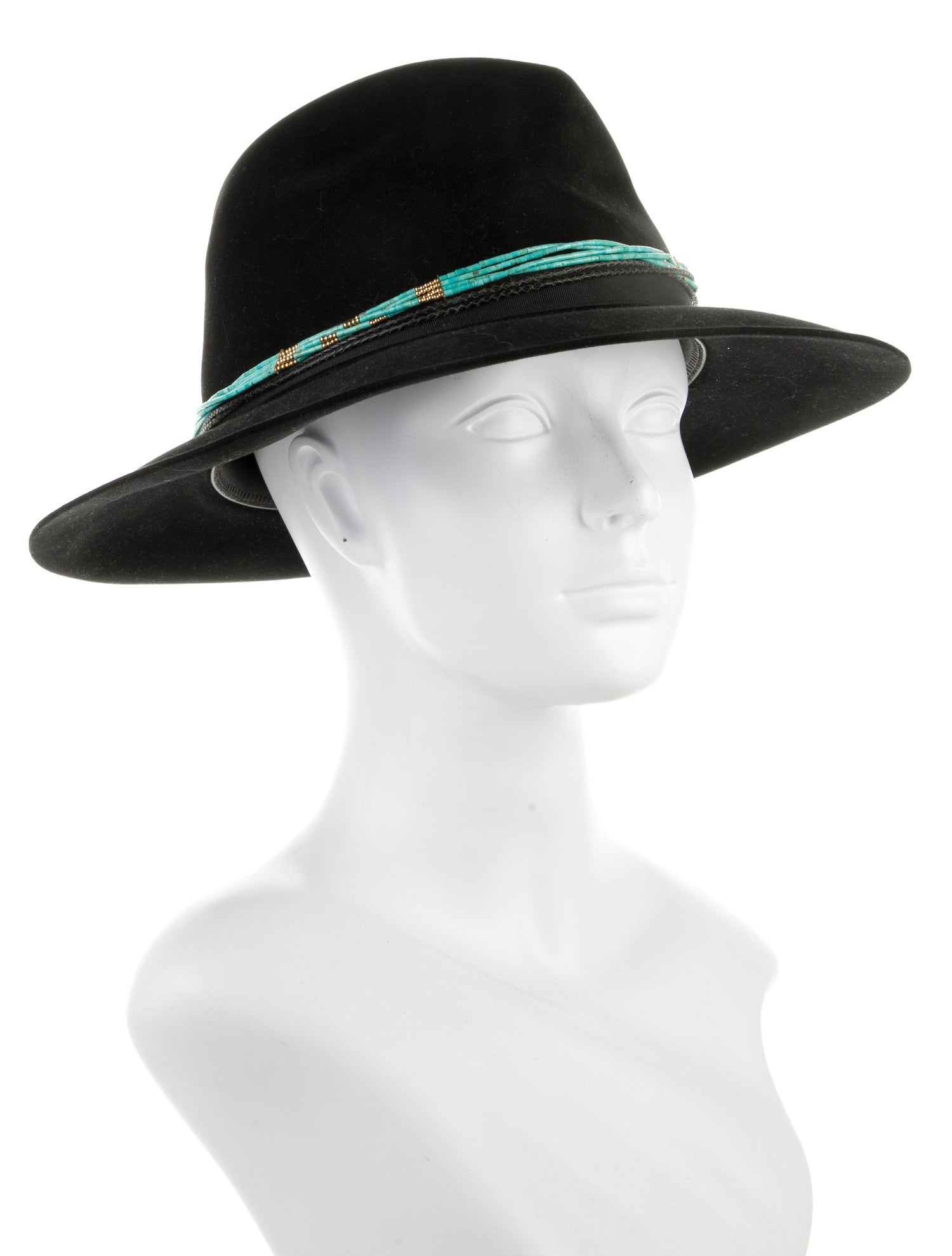 Stetson Womens' Suede Flat Brim Hat