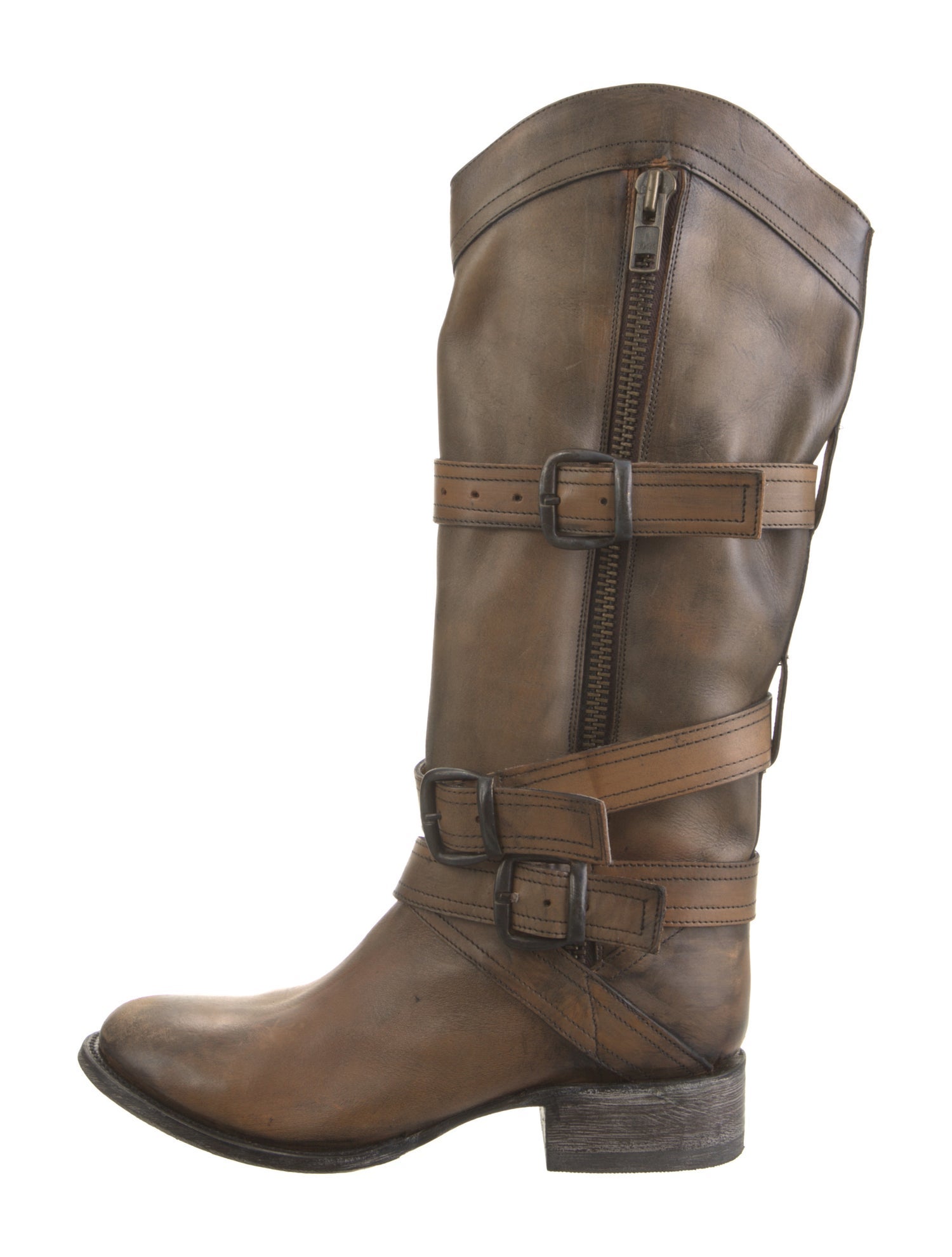 Stetson Leather Riding Boots