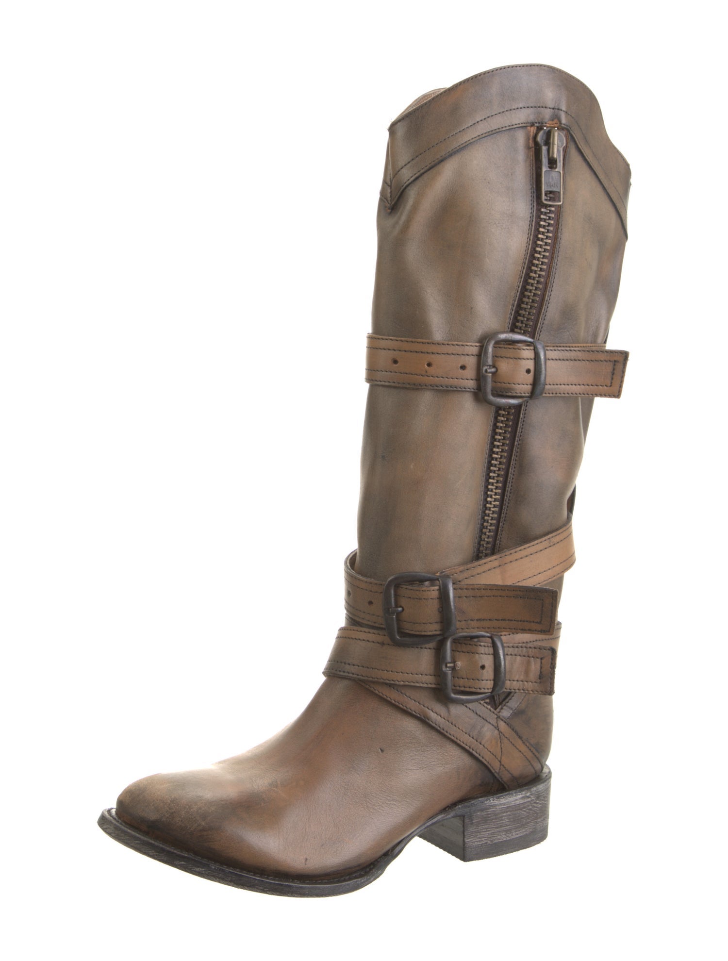 Stetson Leather Riding Boots