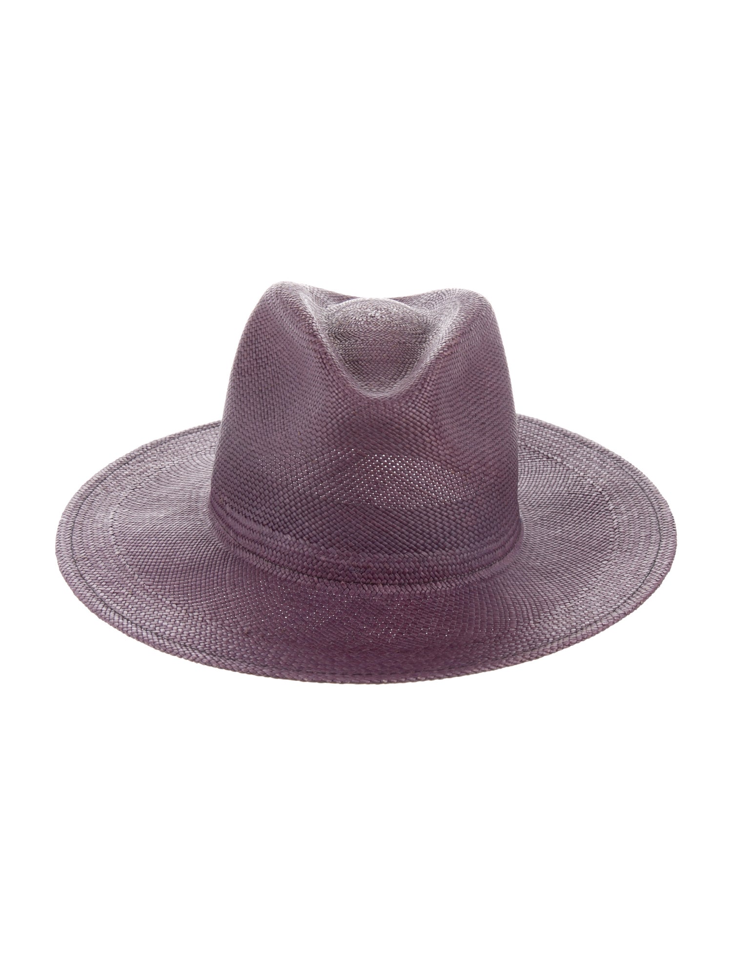 Stetson Purple Whipstitched Fedora Hat