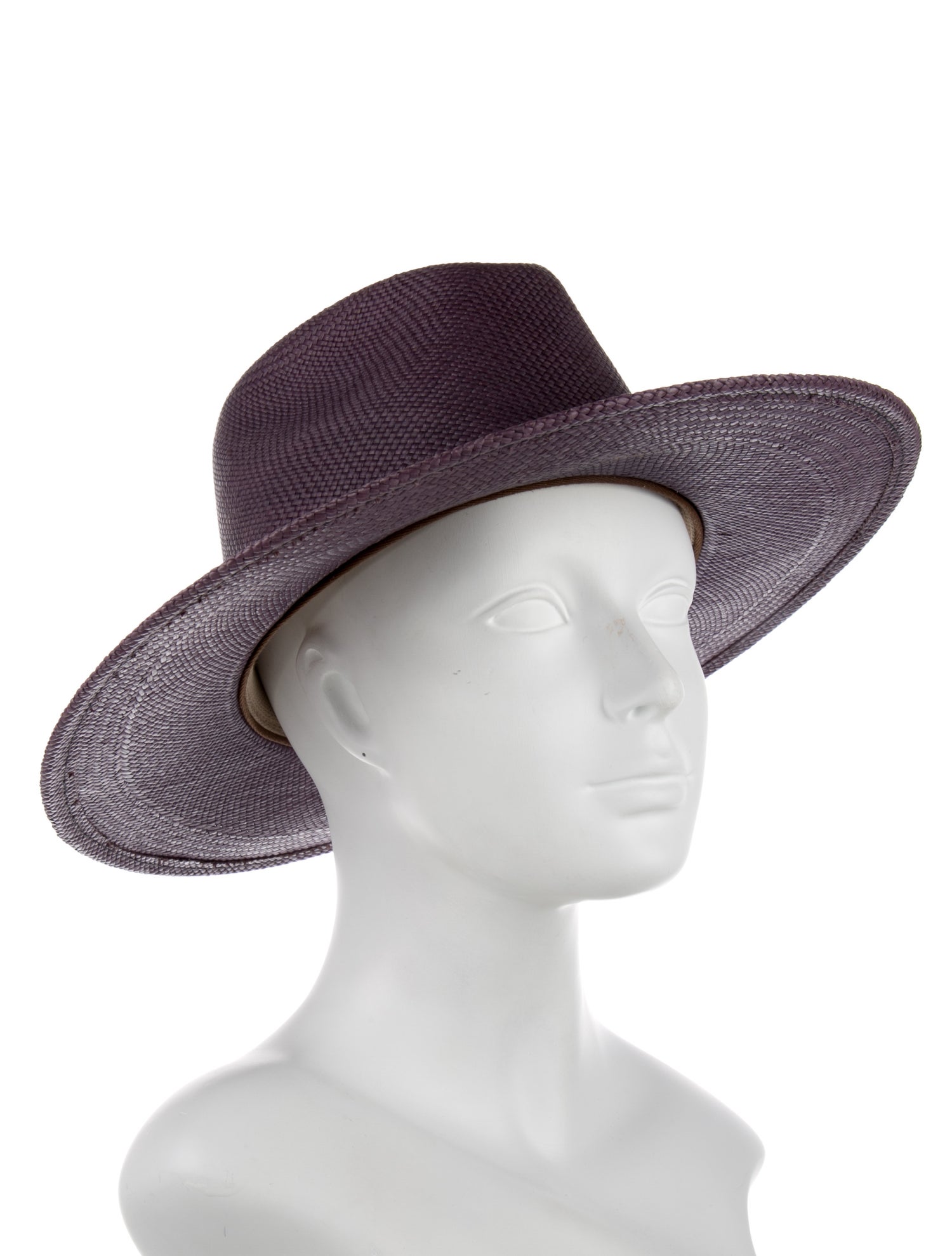 Stetson Purple Whipstitched Fedora Hat