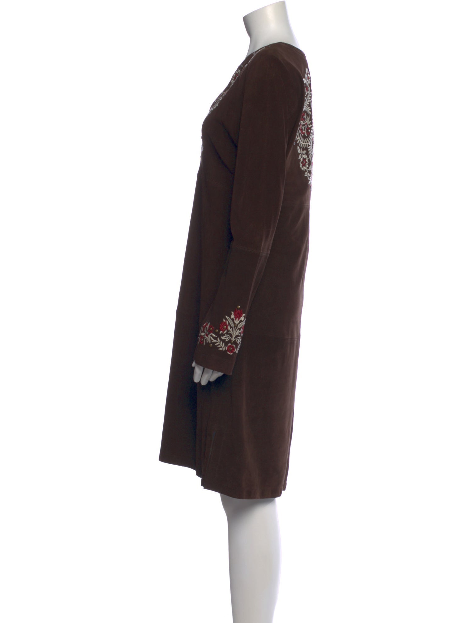 Stetson Leather Knee-Length Dress