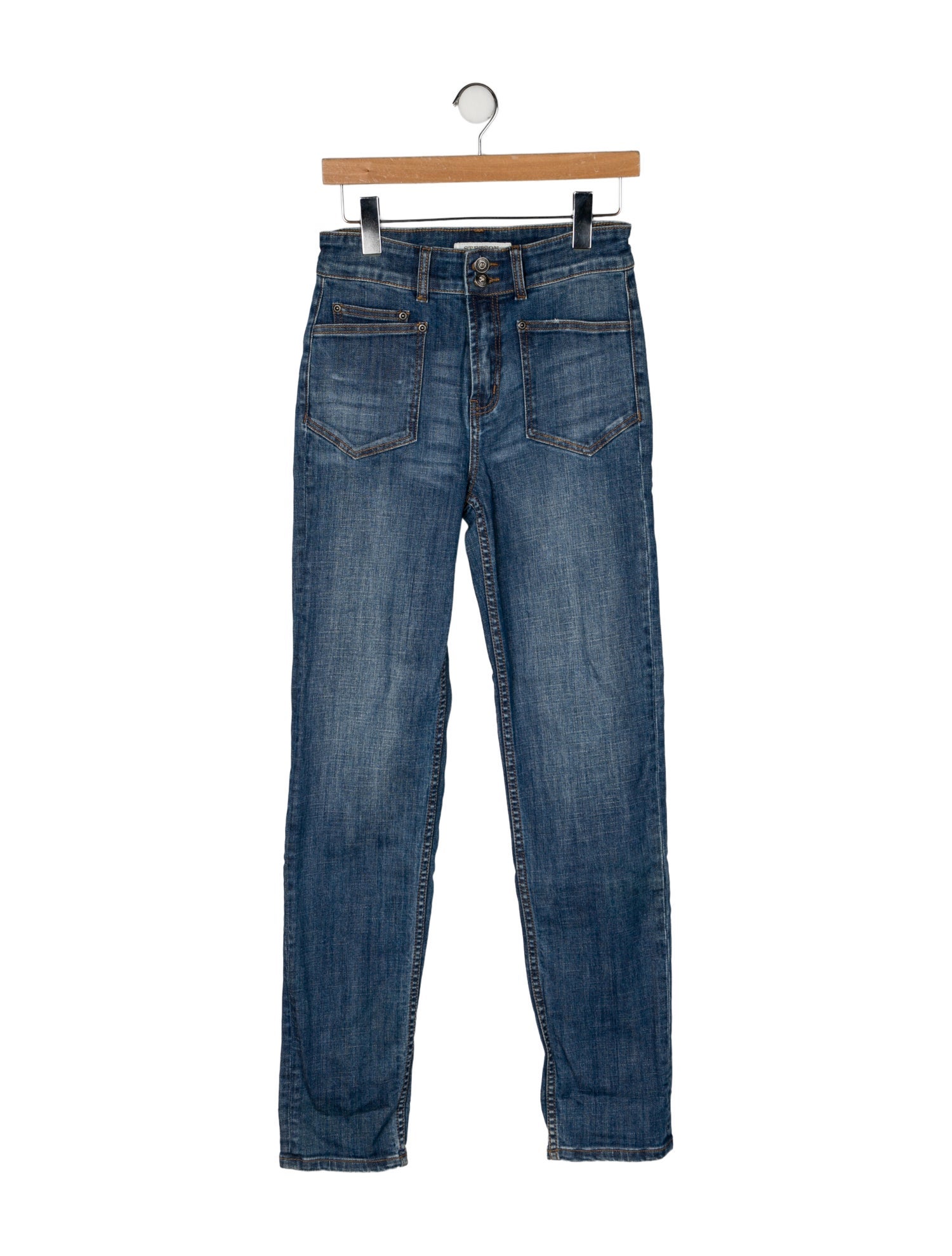 Stetson High-Rise Straight Leg Jeans