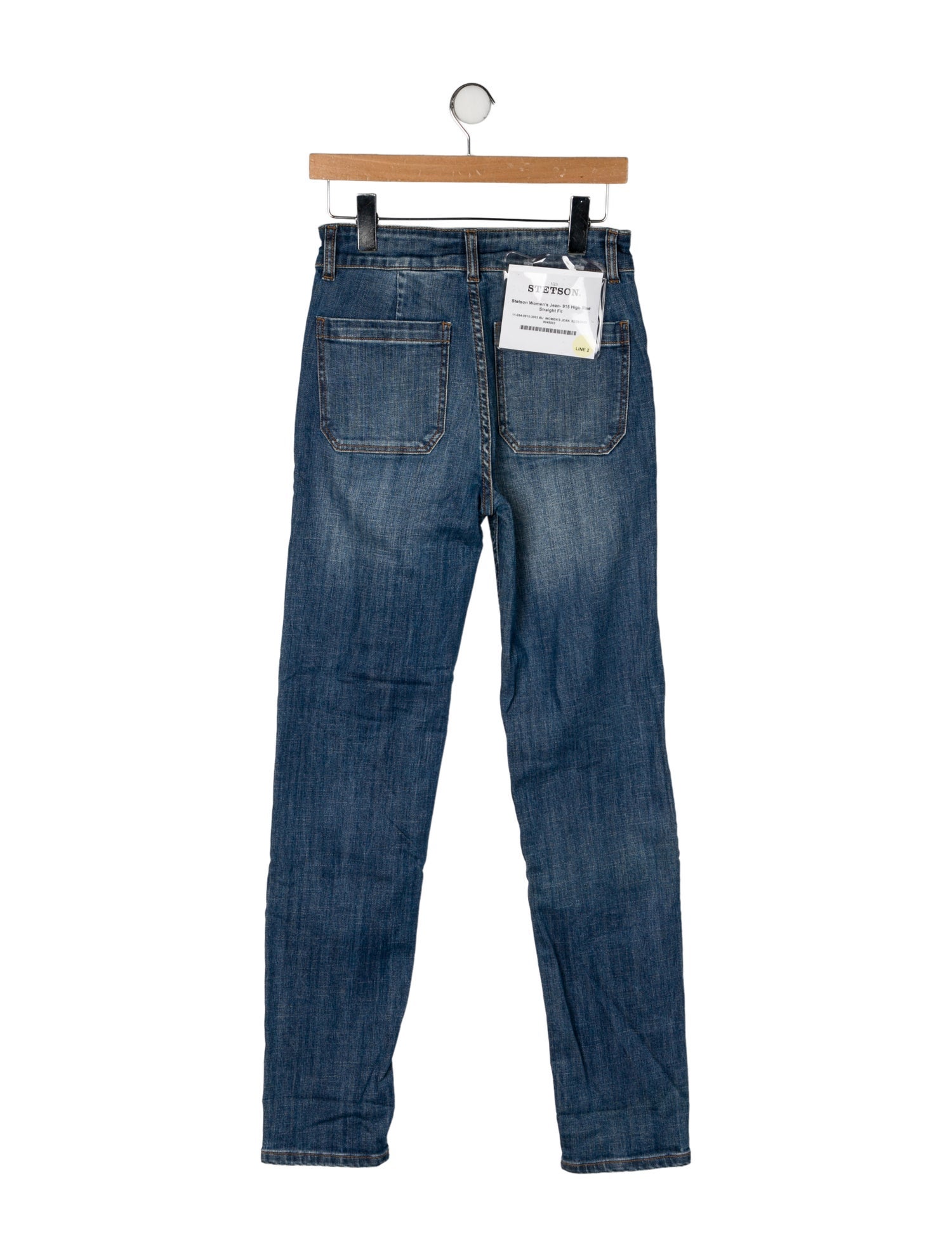 Stetson High-Rise Straight Leg Jeans