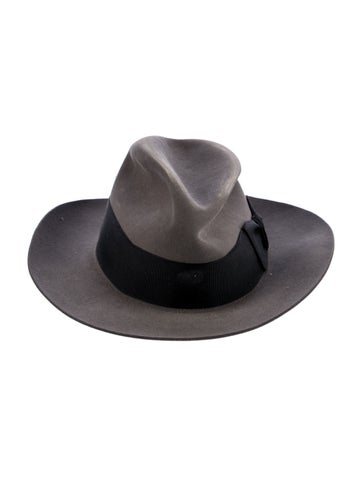 Pre-owned Stetson Sun Hat In Gray