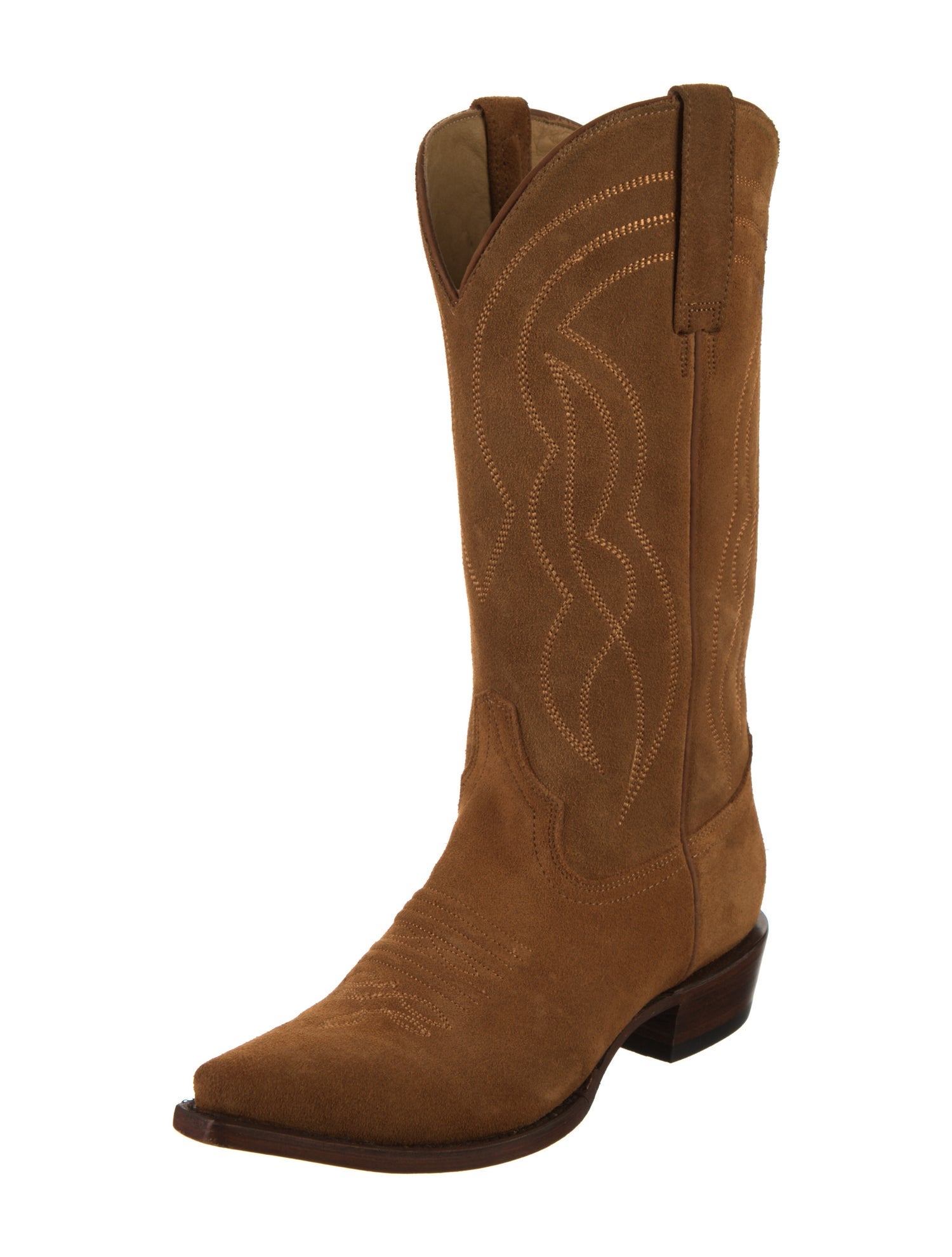 Stetson Suede Western Boots