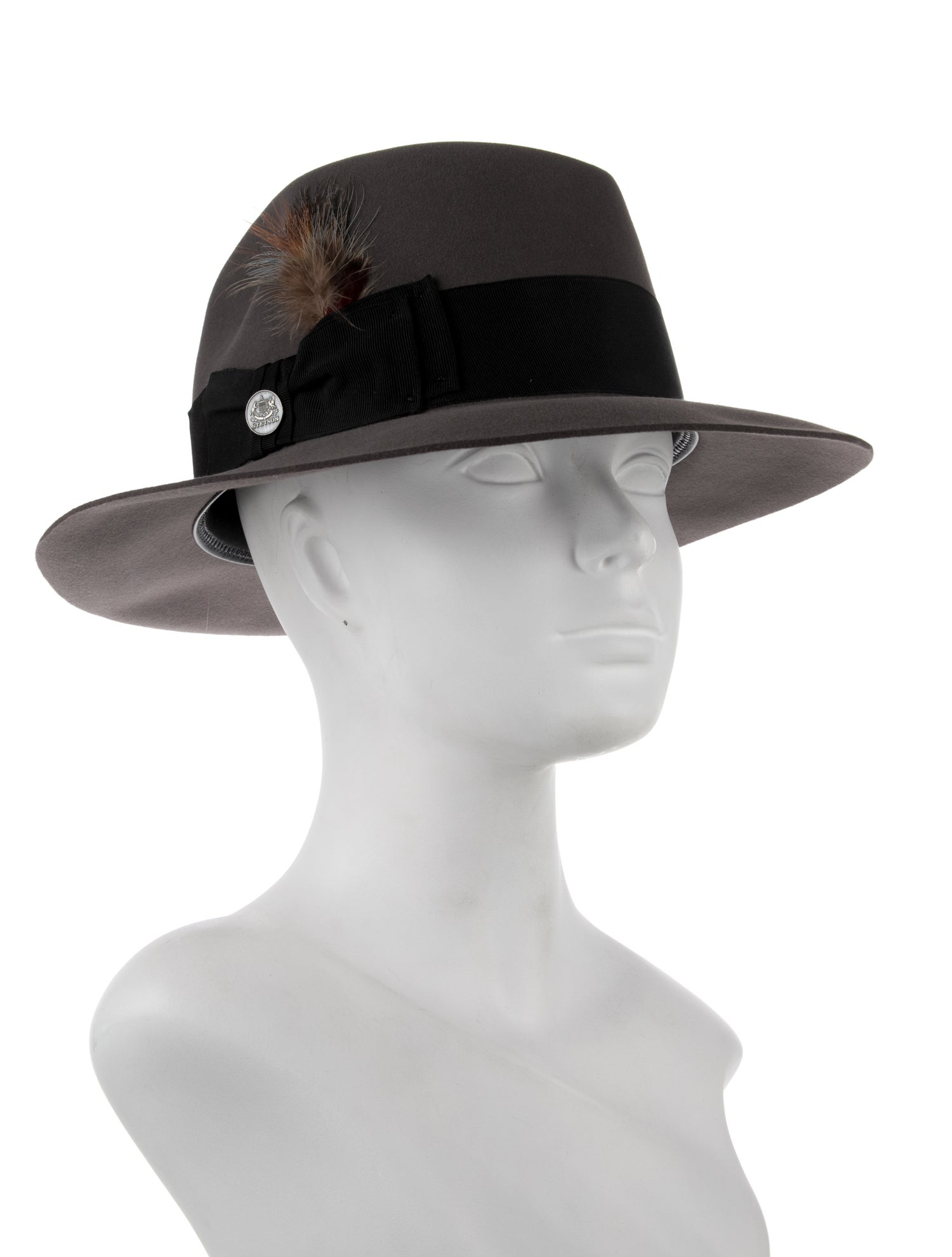 Stetson Suede Feather Fedora