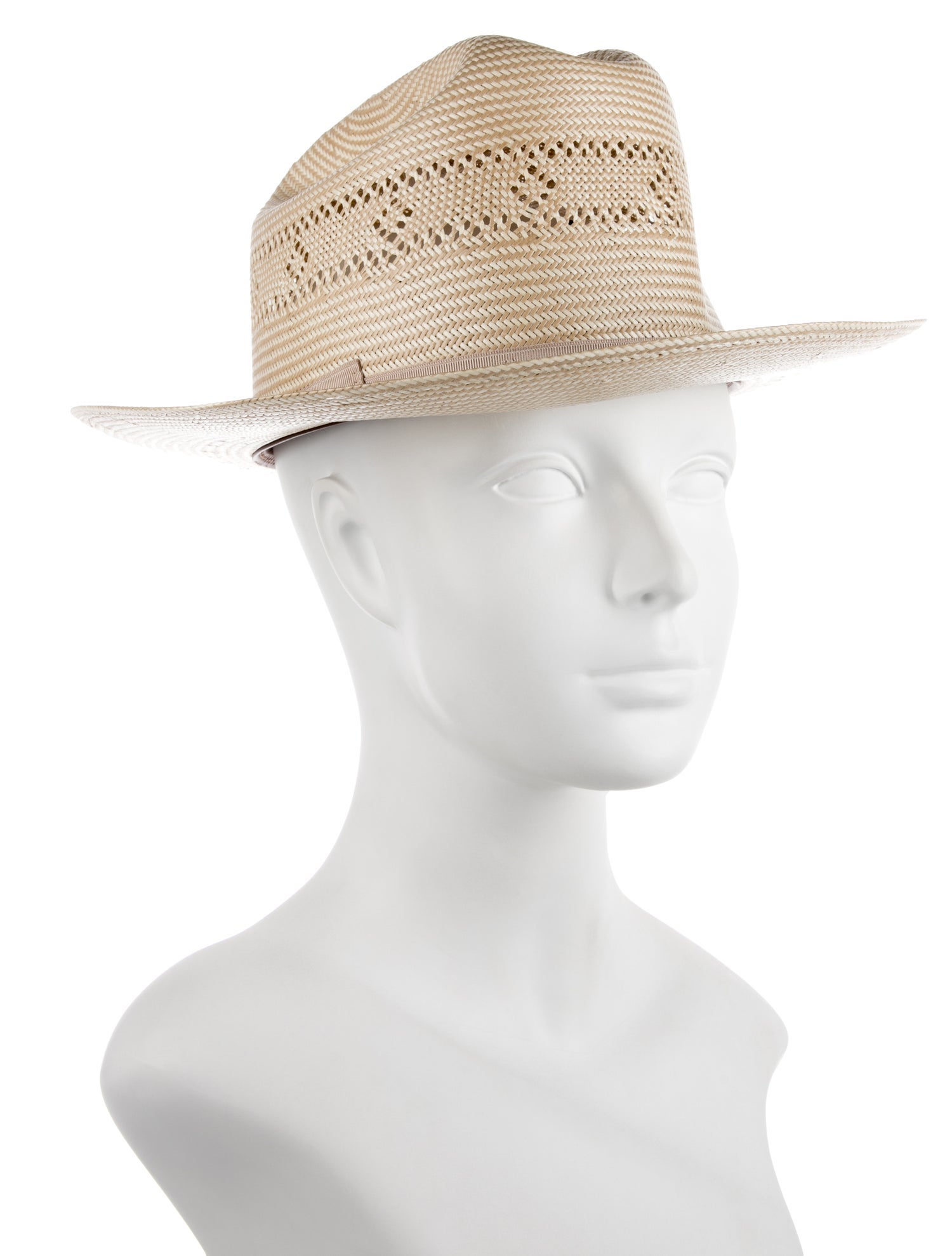 Stetson Patterned Straw Hat