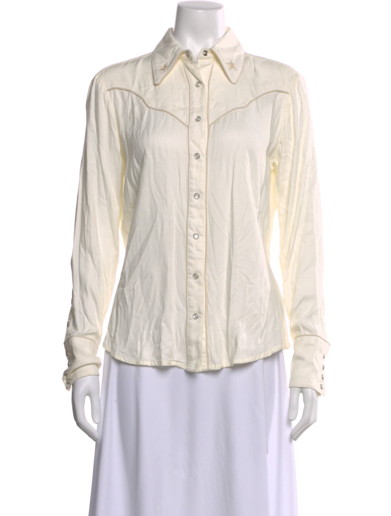 Stetson Long Sleeve Button-Up Top