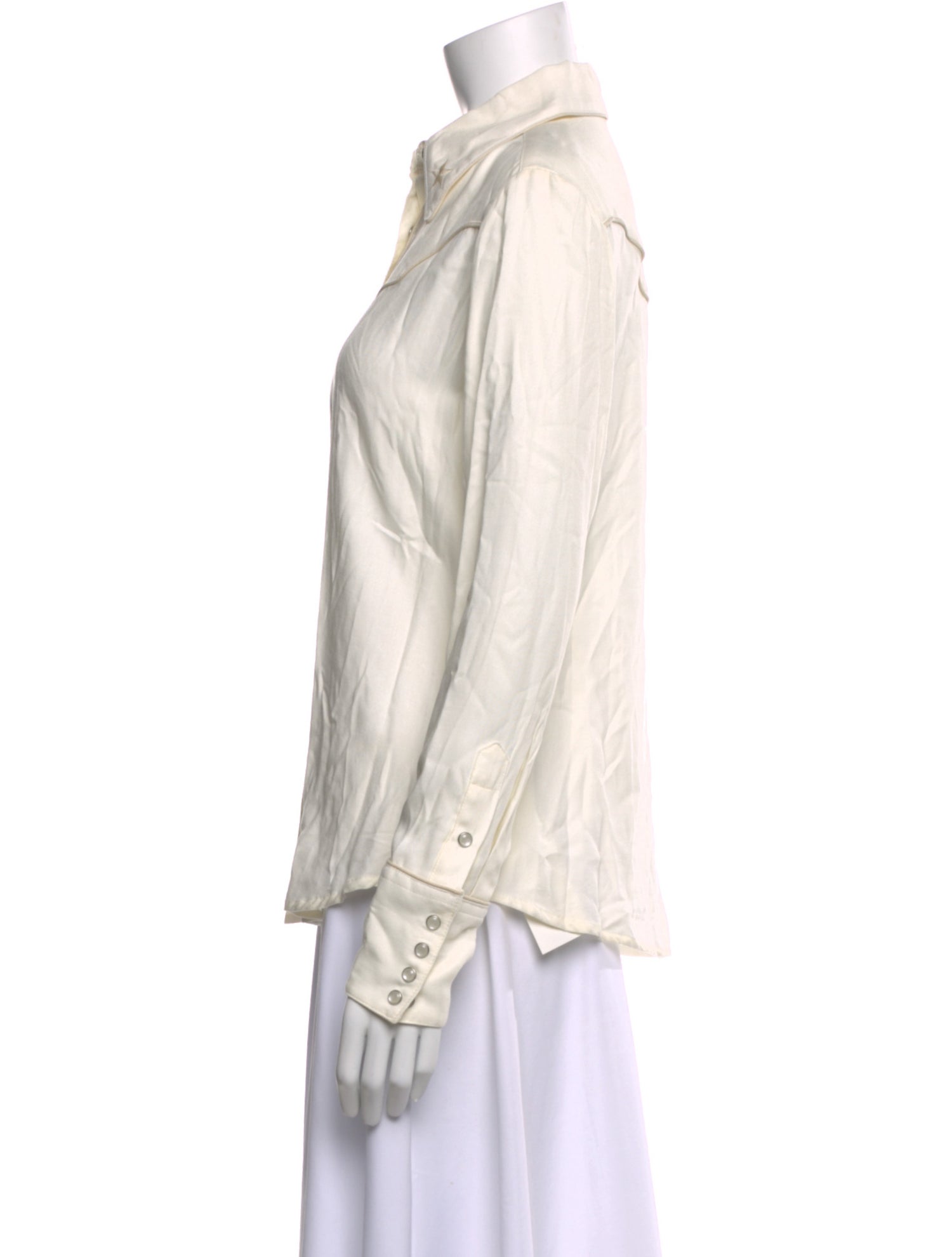 Stetson Long Sleeve Button-Up Top