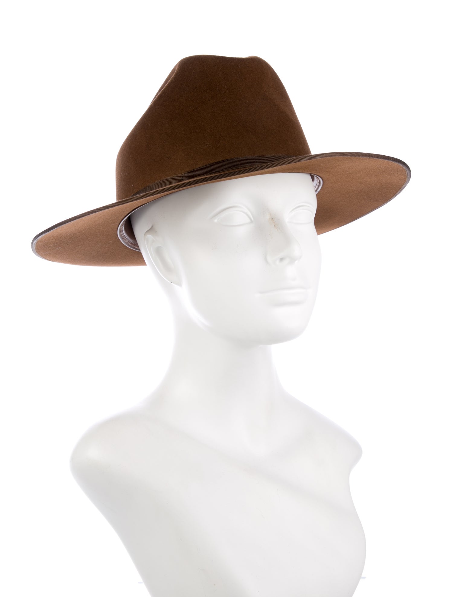 Stetson brown fedora hat